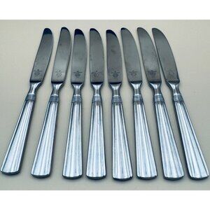 8 Pfaltzgraff KENILWORTH Table Knives 18/10 Stainless Steel Discontinued Knife